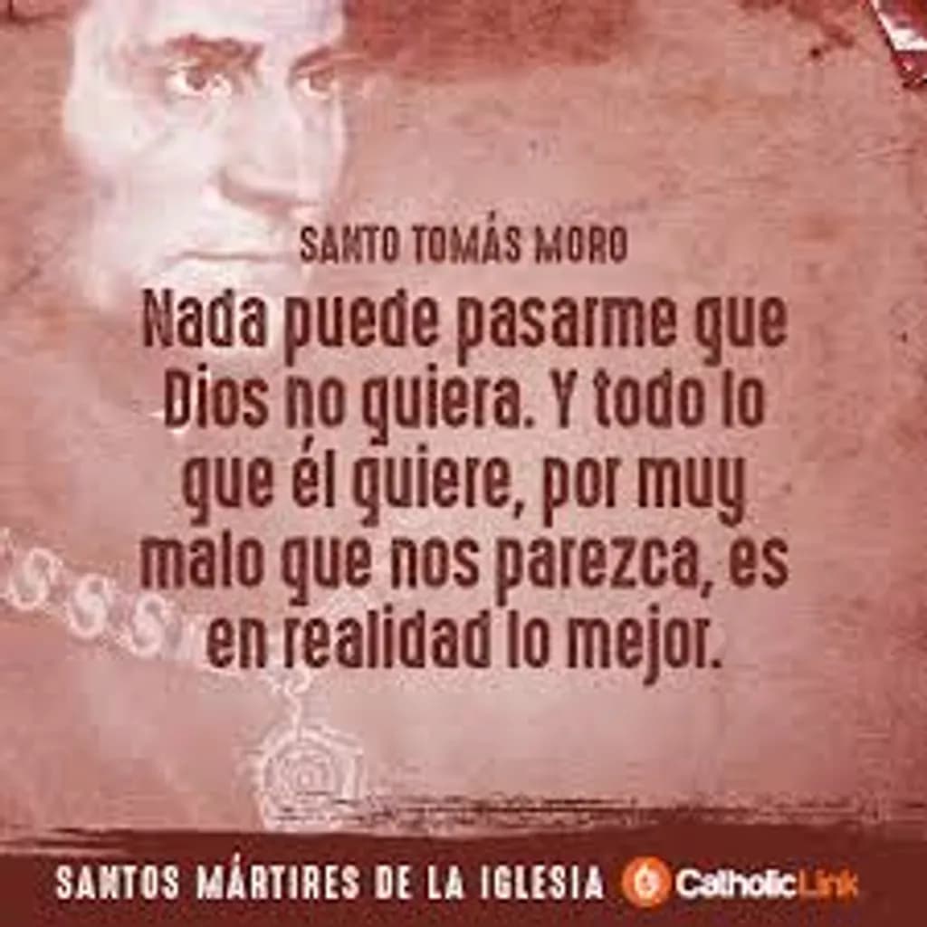 Sto Tomás Moro Quote