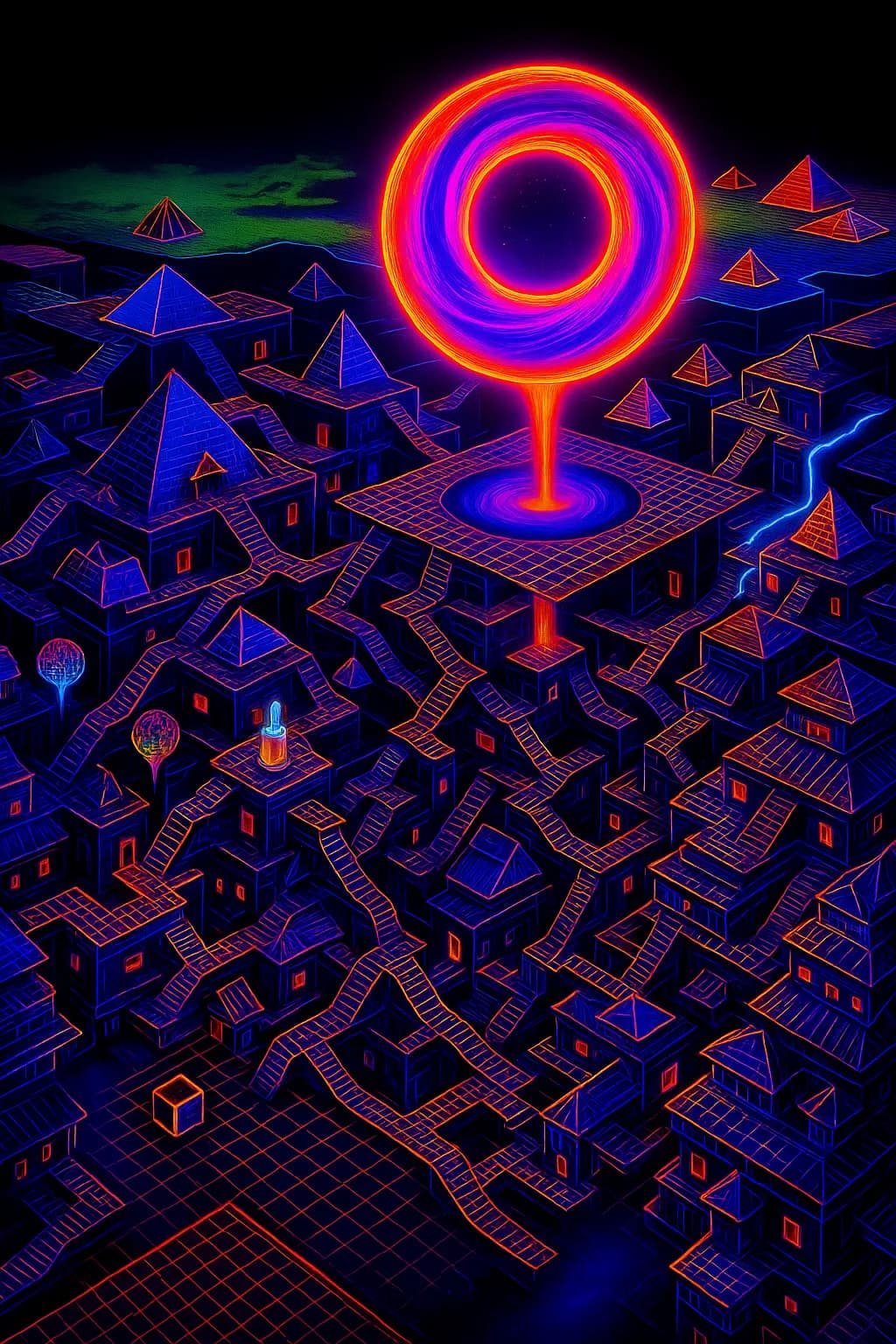 Cosmic Labyrinth