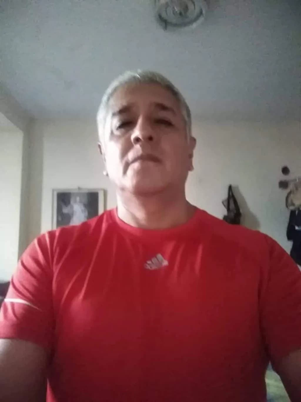Red Athletic Portrait