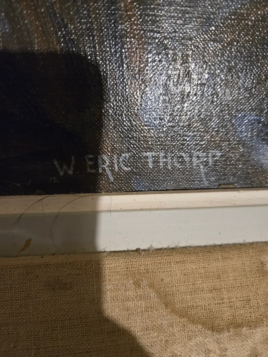 Textured Canvas Detail