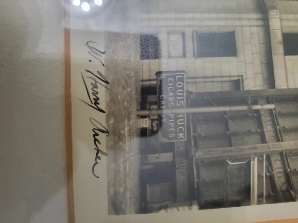 Vintage Storefront Sign