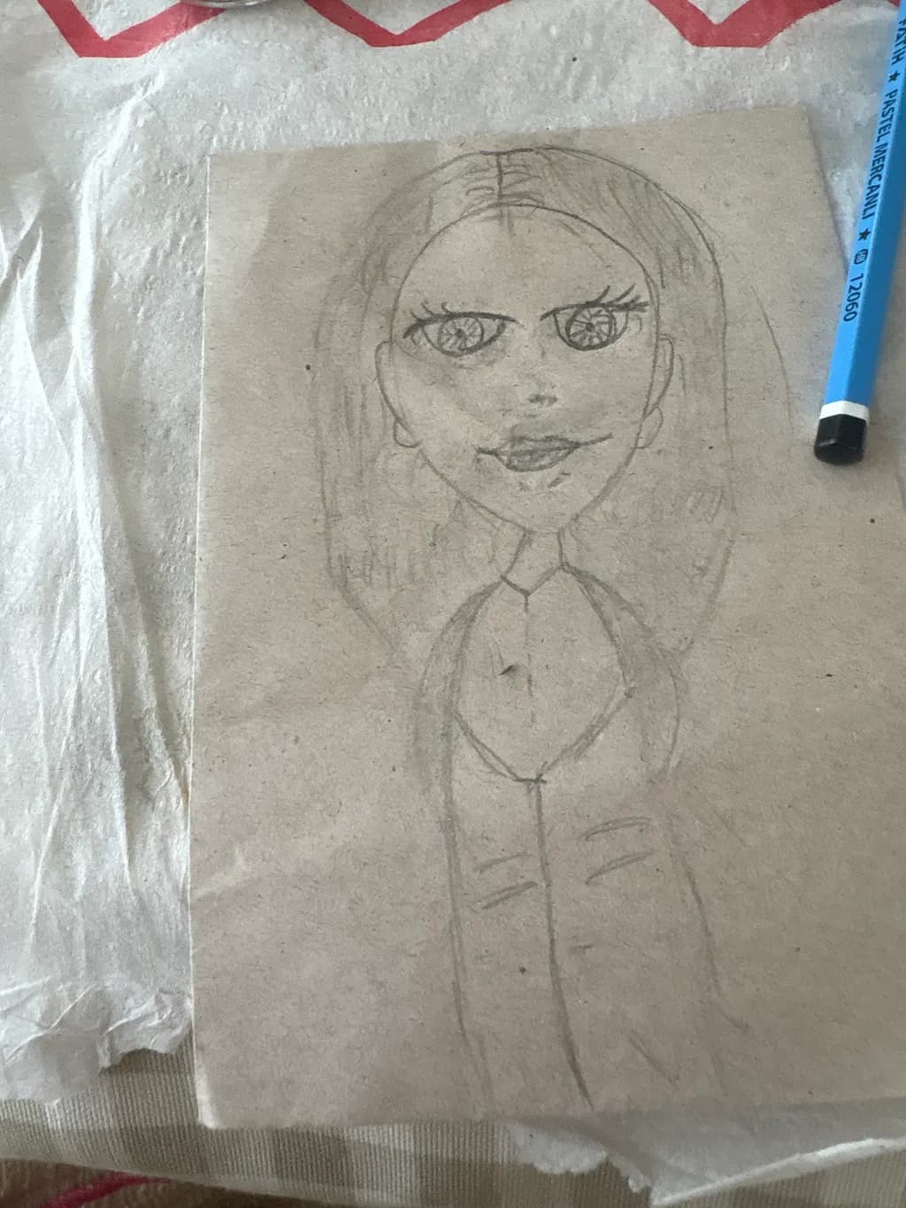 Confident Character Sketch