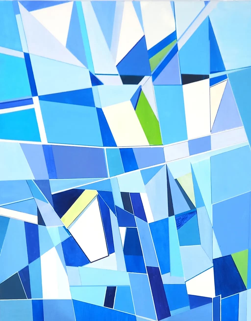Fractured Blue