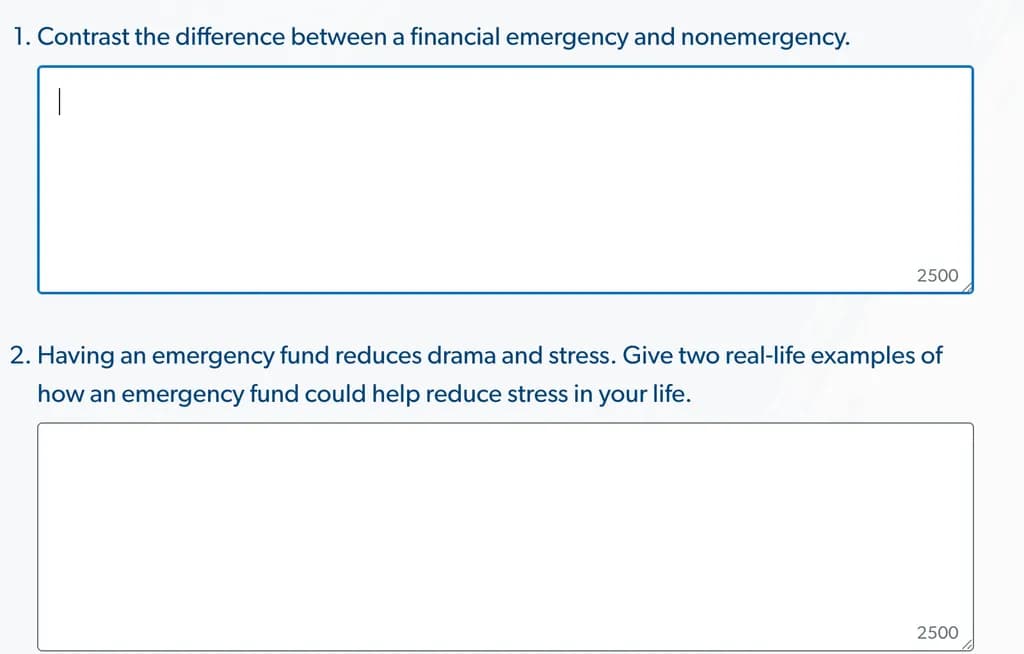 Emergency Fund Insights