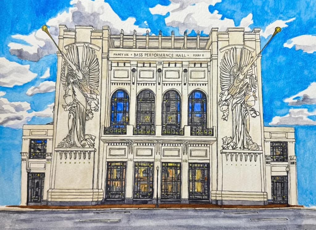 Bass Performance Hall Facade