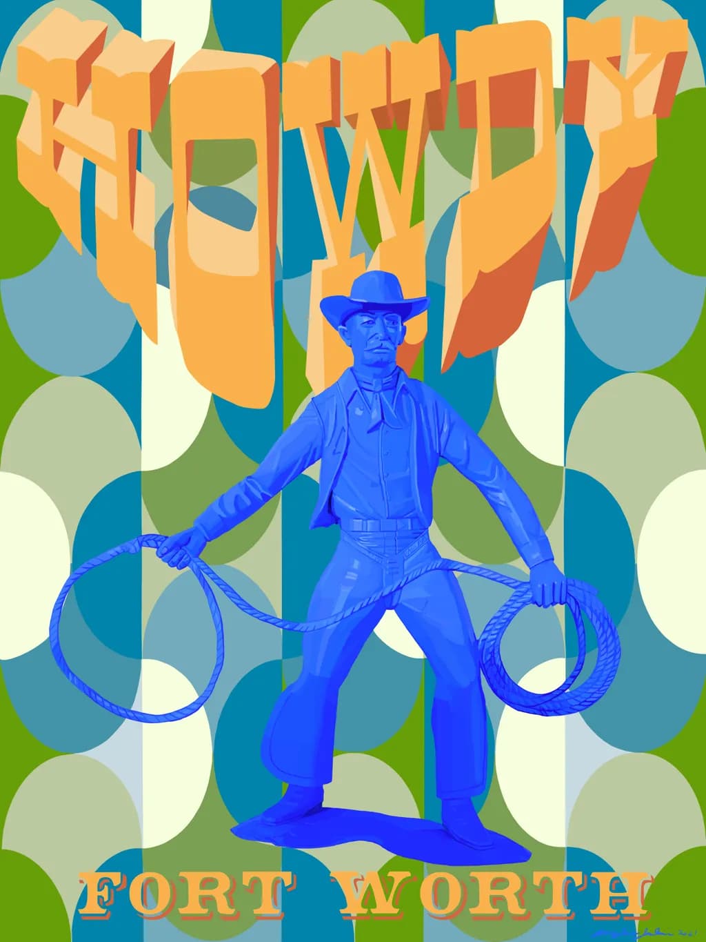 Howdy Fort Worth Cowboy
