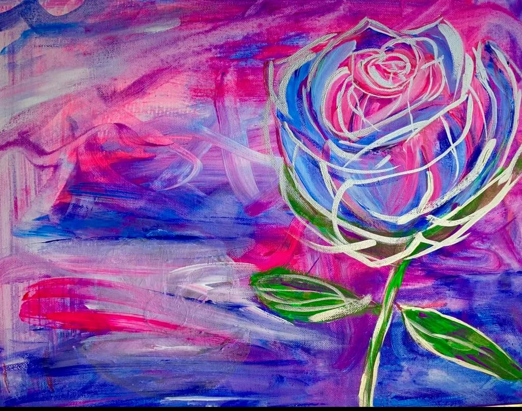 Colorful Rose