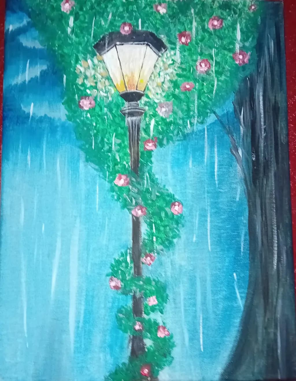 Luminous Rainfall