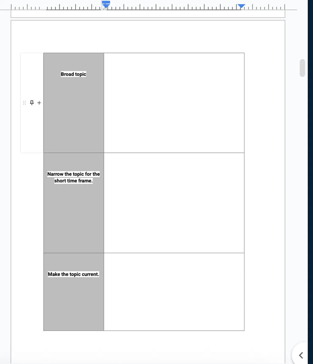 Topic Refinement Guide