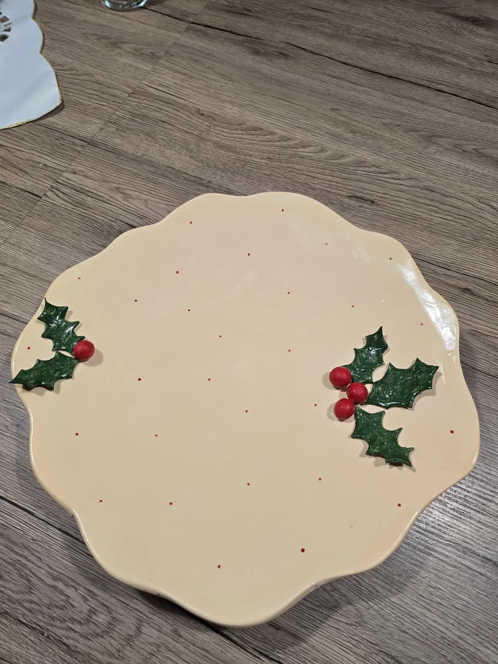 Holly Berry Platter
