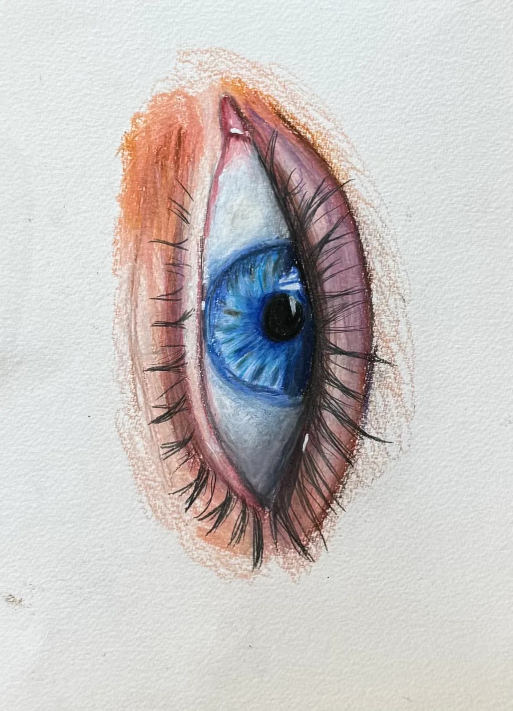 Cobalt Eye Portrait