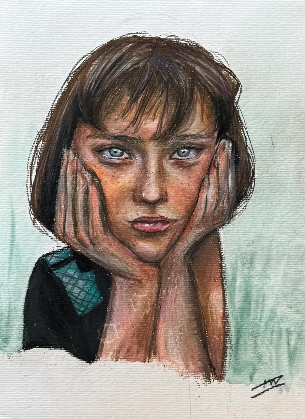 Blue-Eyed Portrait