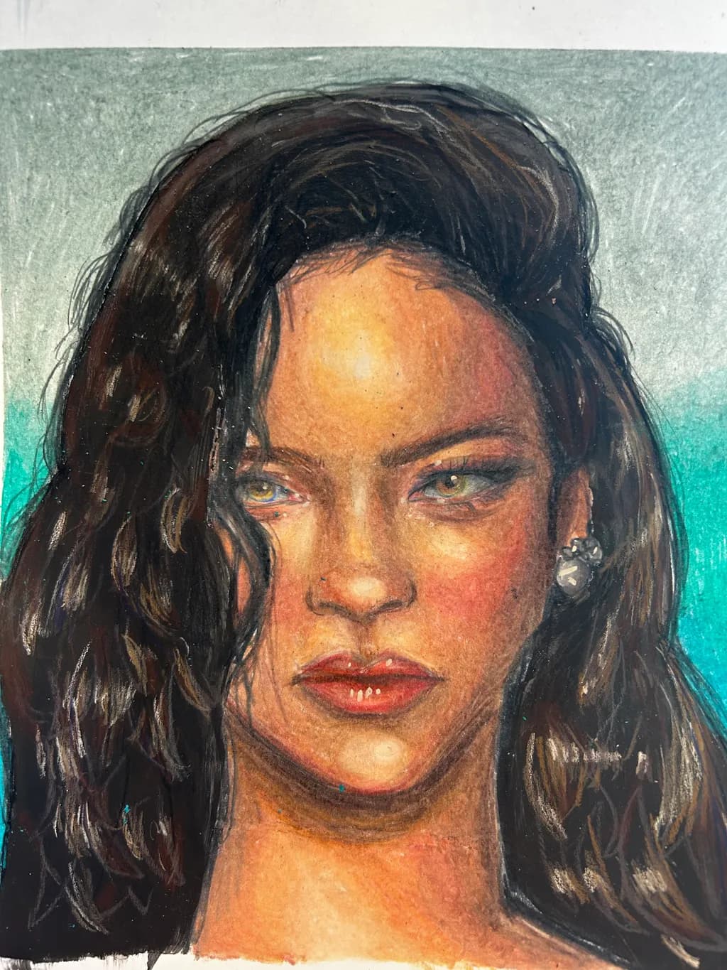 Turquoise Gaze