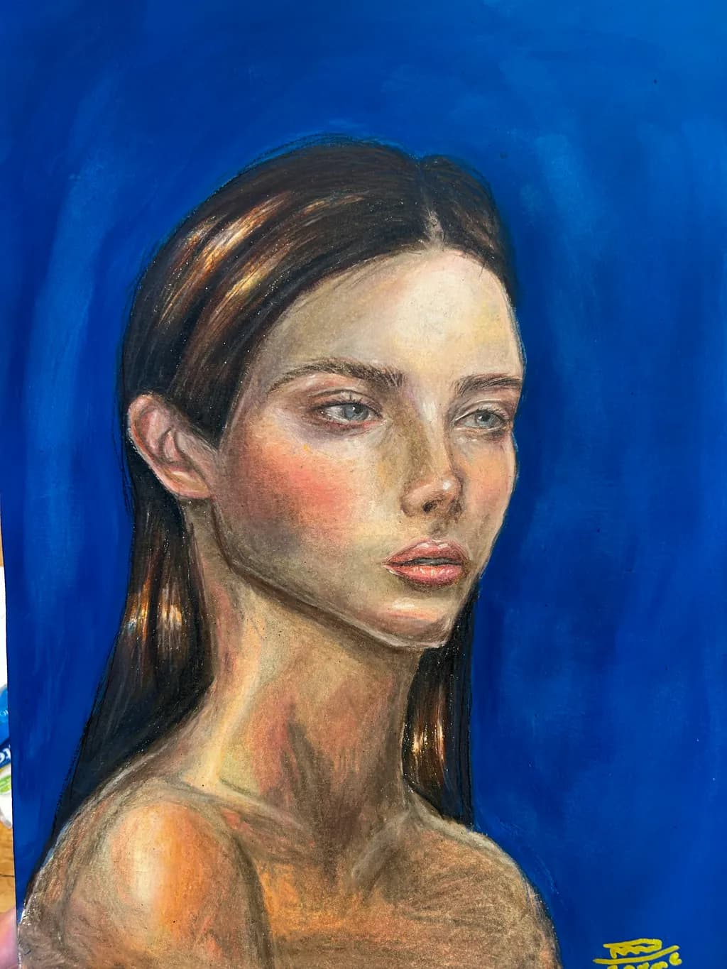 Blue Portrait