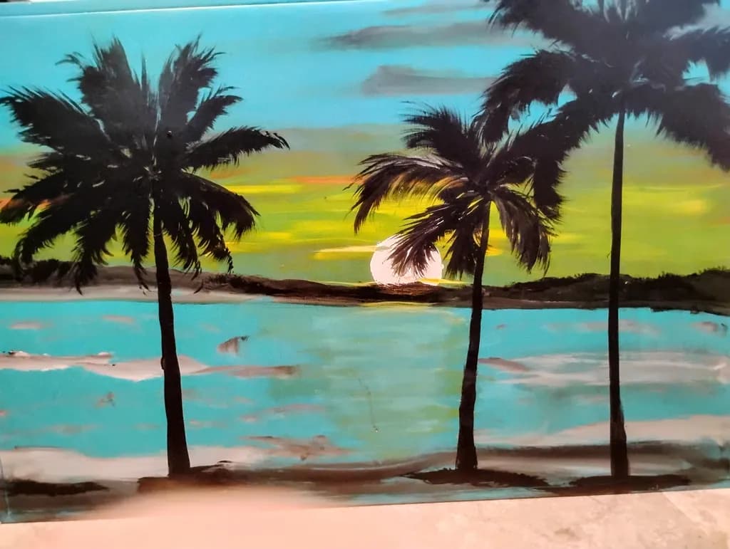 Sunset Palms Chill