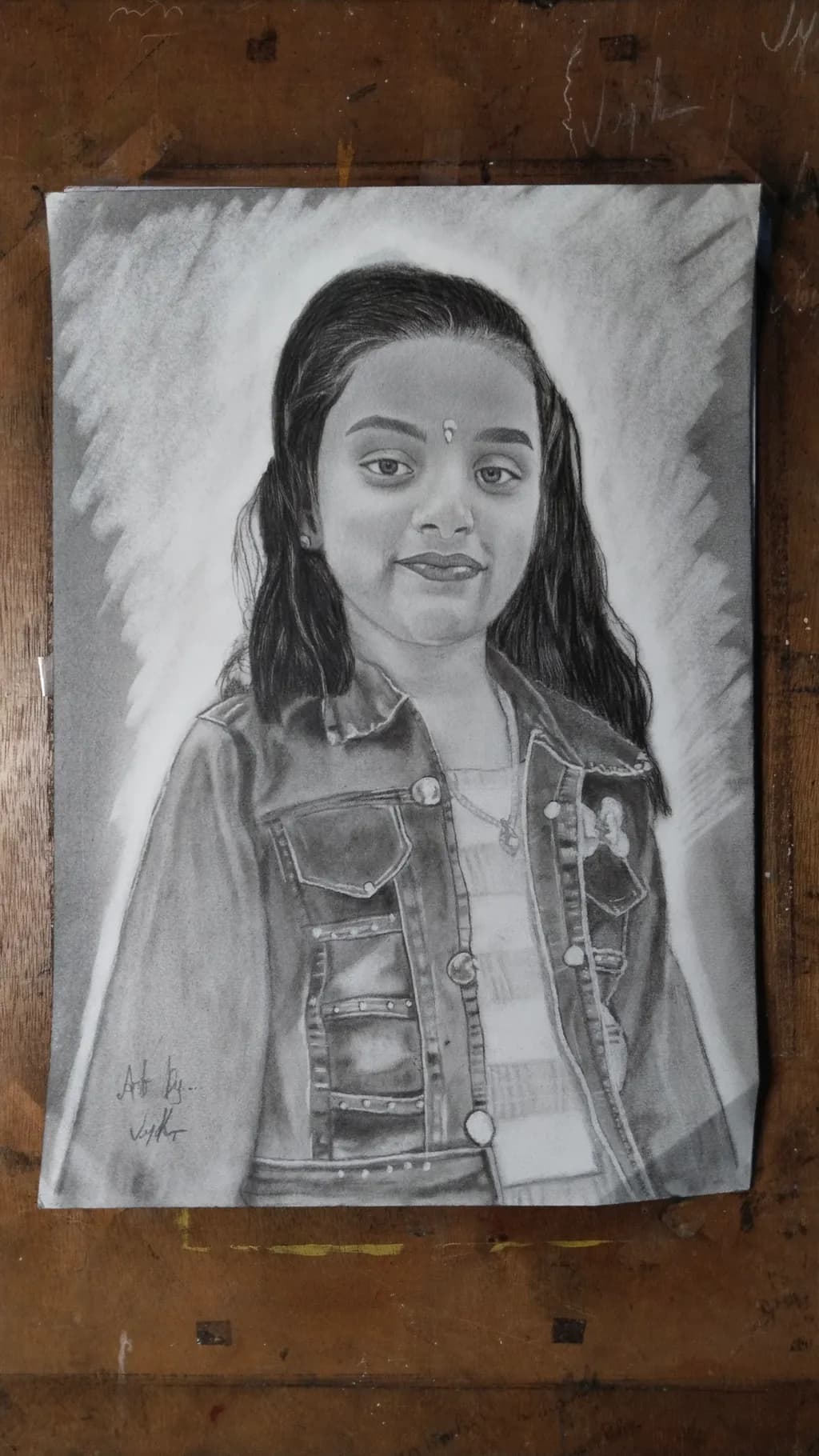 Portrait in Charcoal