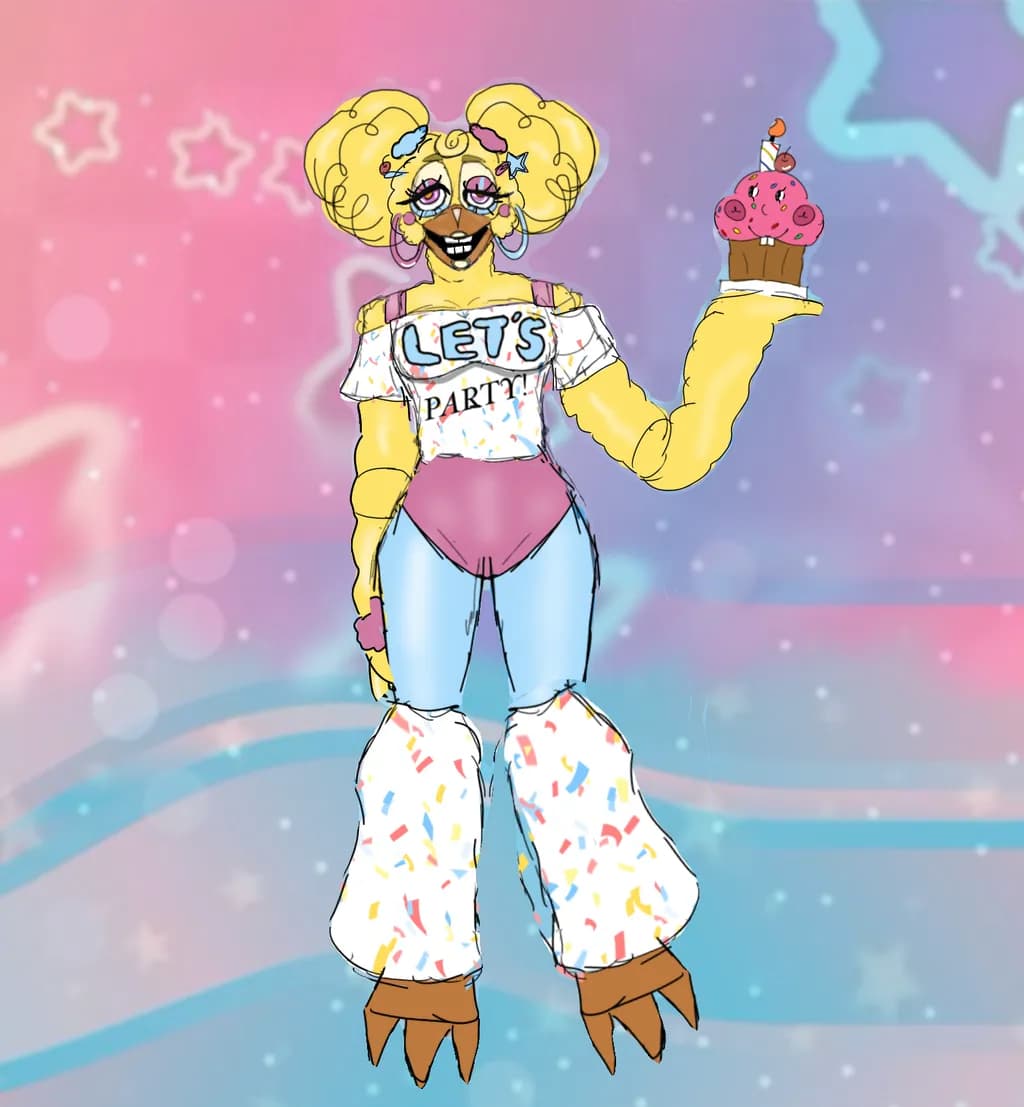 Toy Chica Celebration