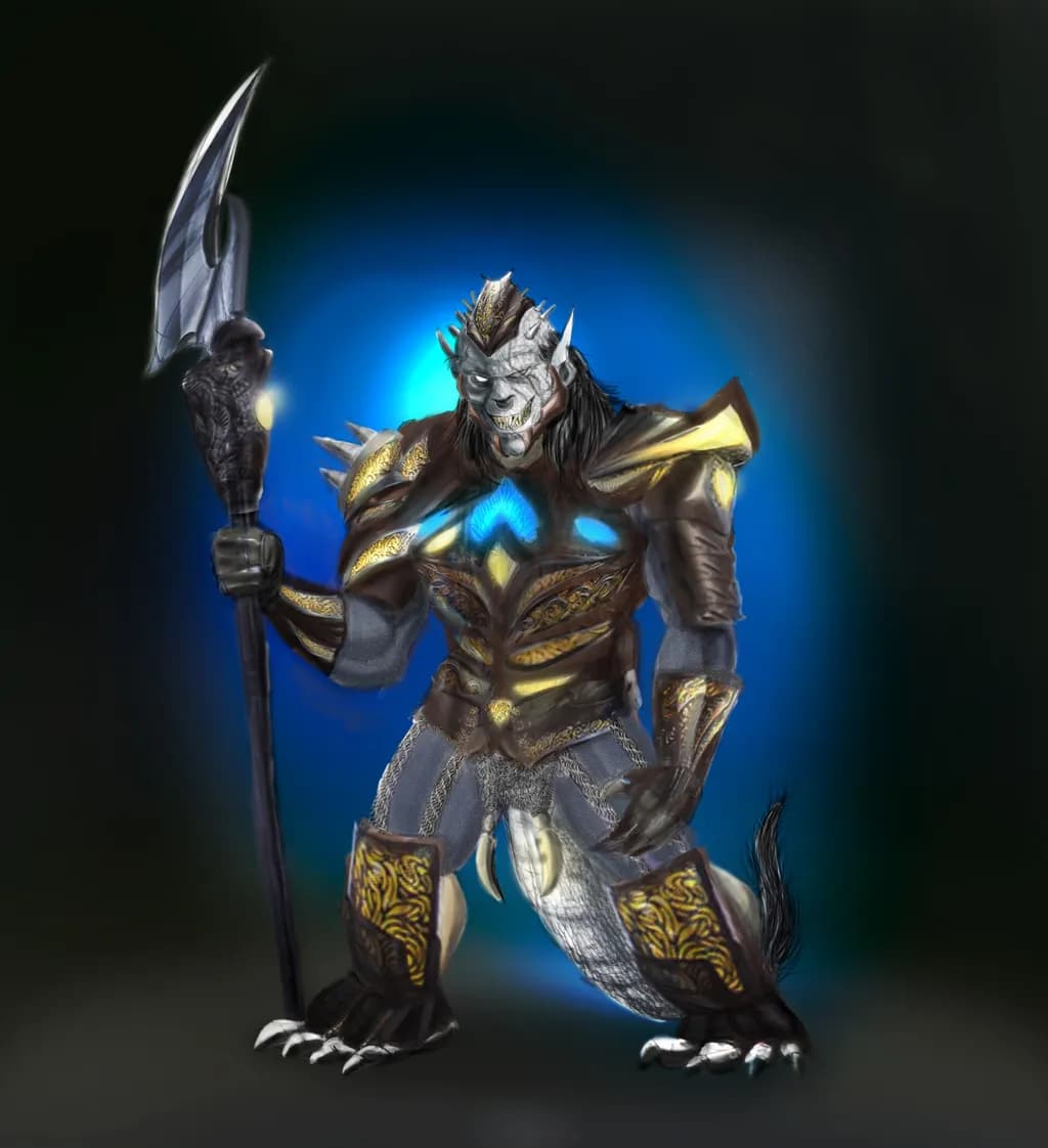 Armored Beast Warrior