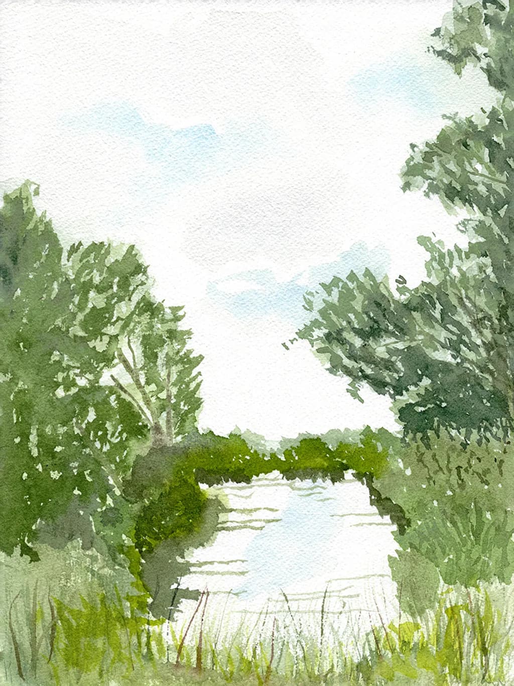 Quiet Riverbank