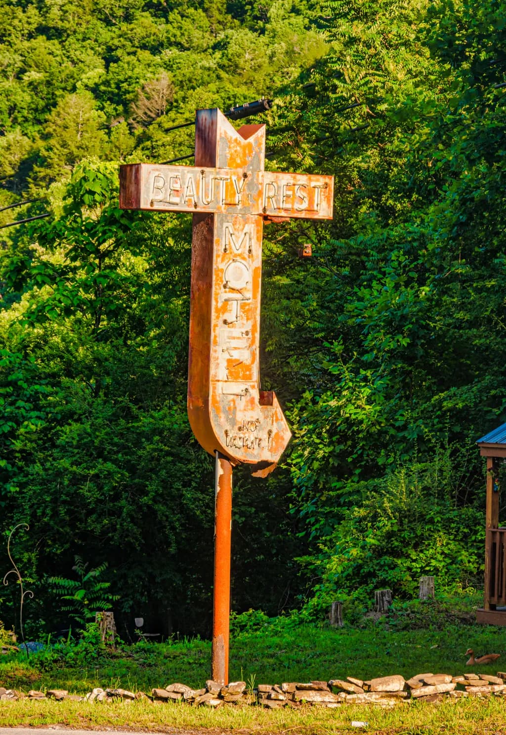 Beauty Rest Motel Sign