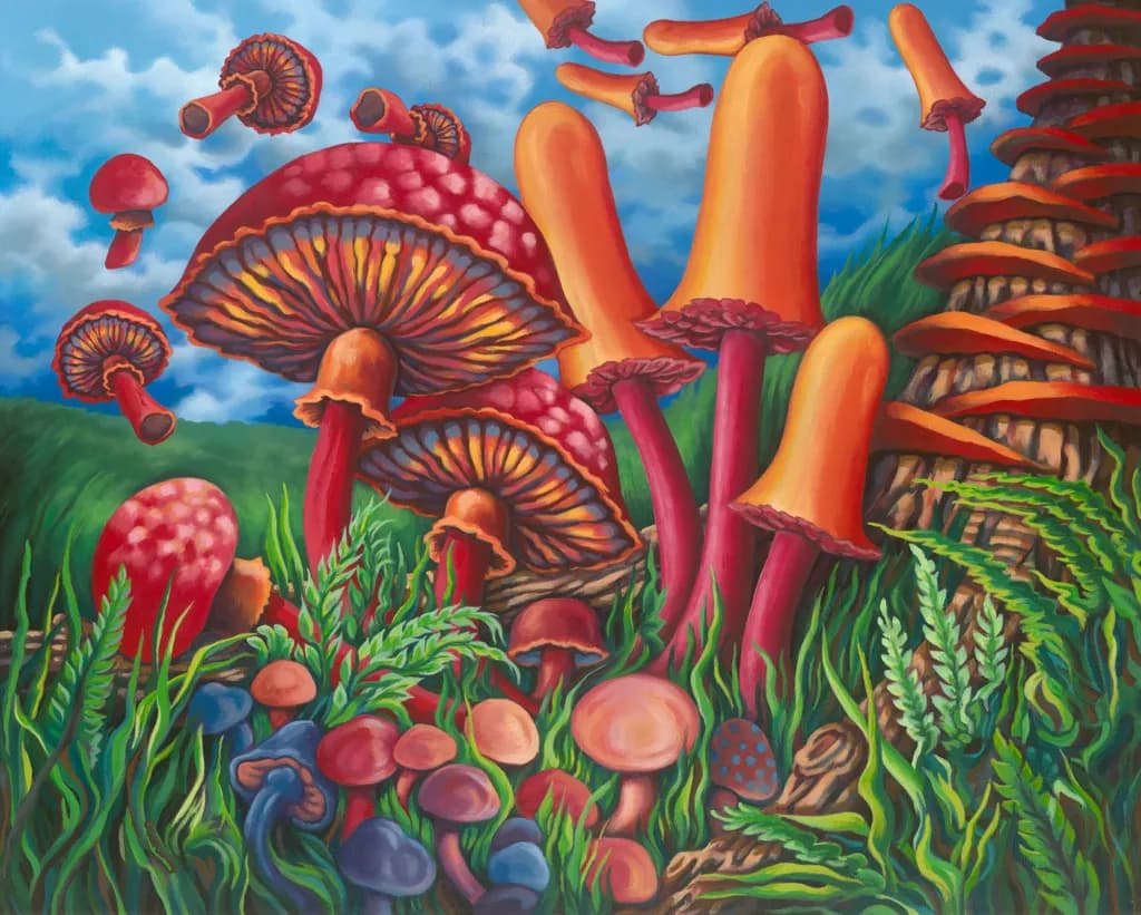 Mushroom Mosaic