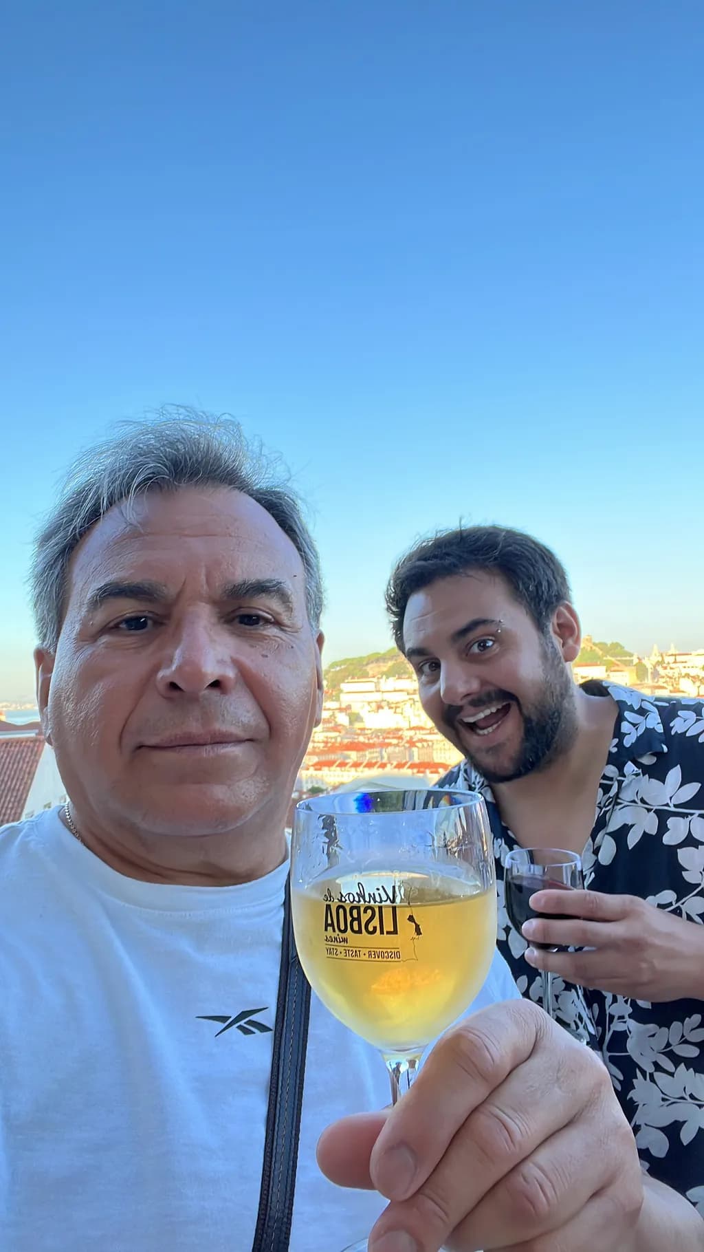 Cheers in Lisbon