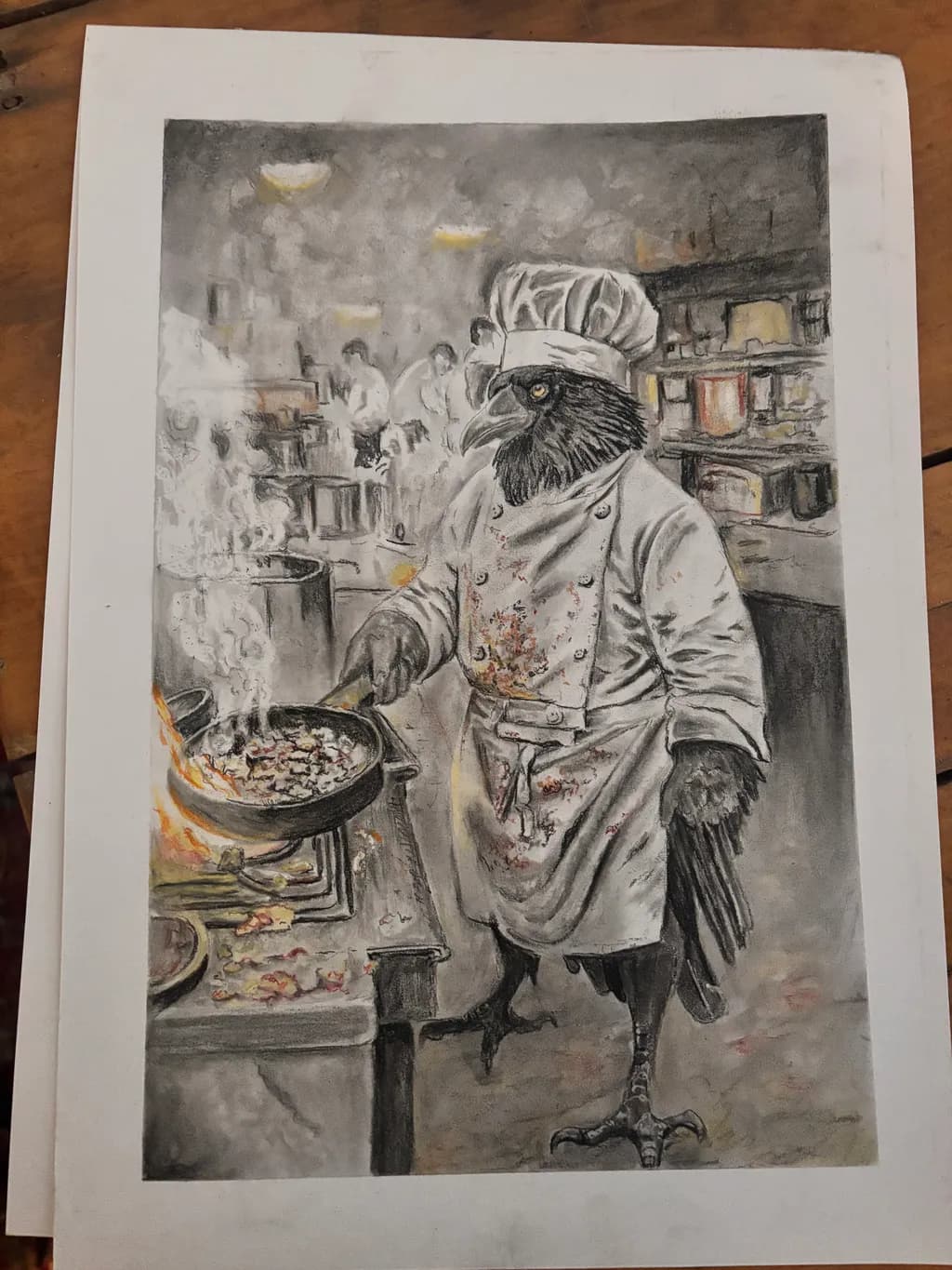 Chef Crow Cooking