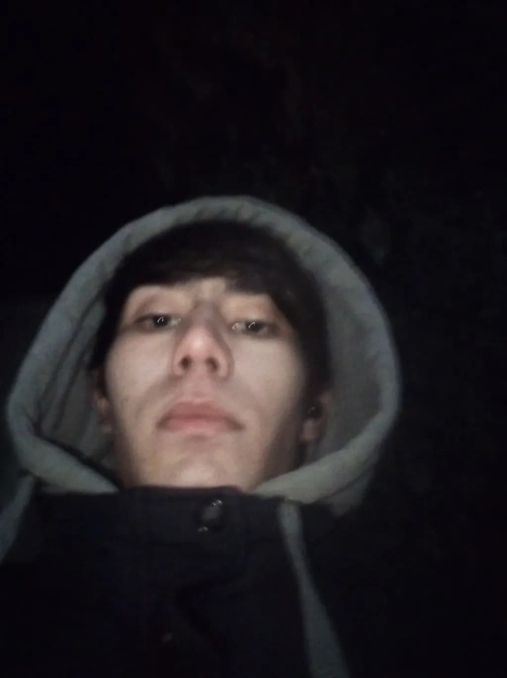Night Hoodie Portrait