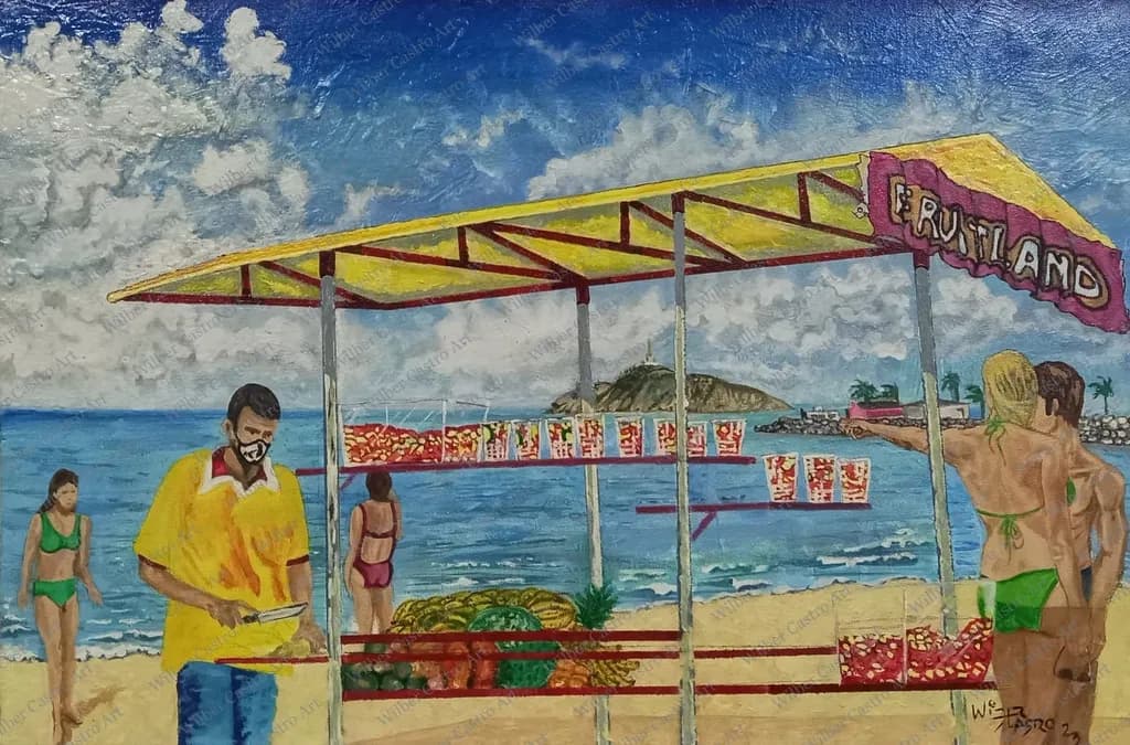 Día de playa en La Perla de América
