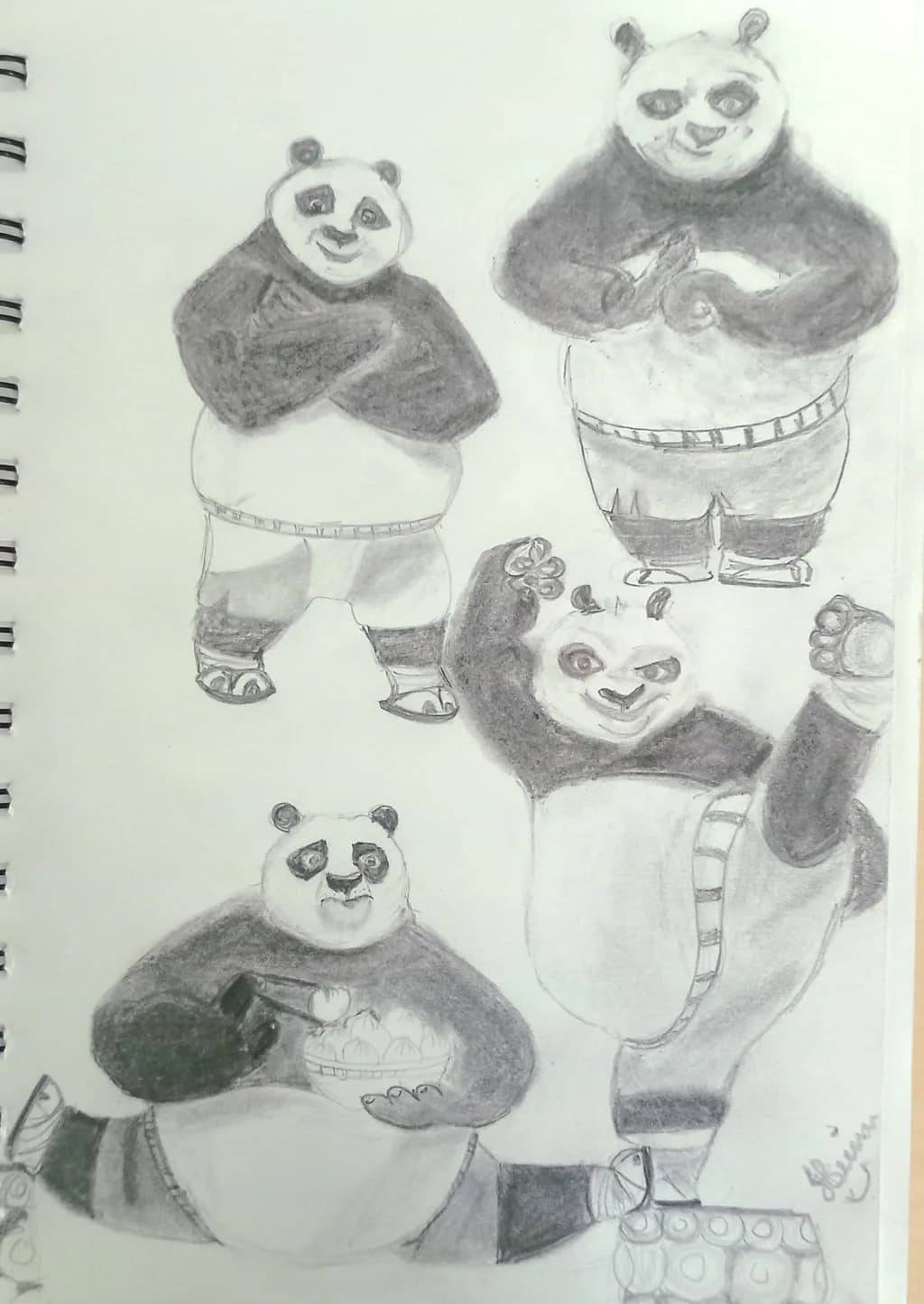 Kung Fu Panda Poses