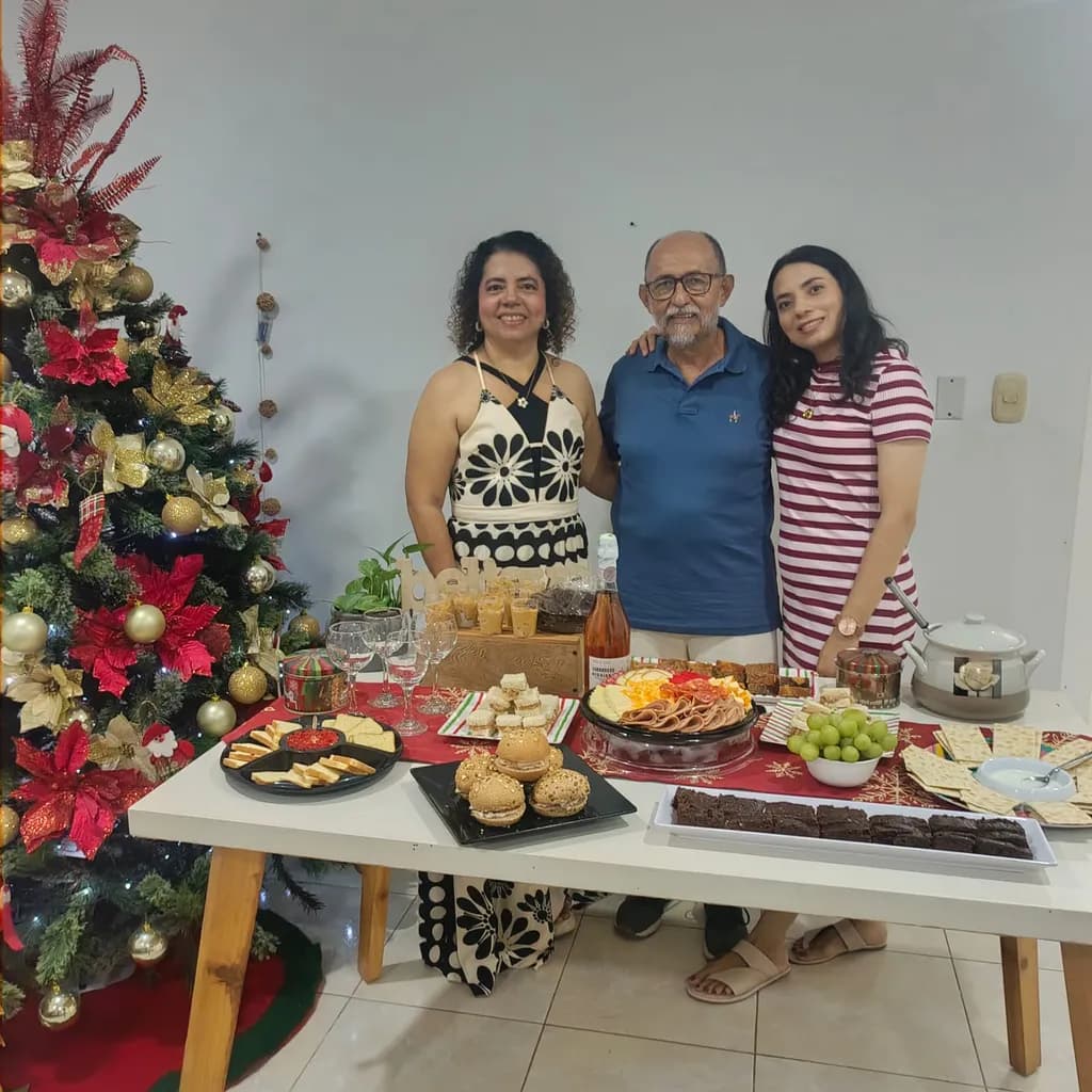 Festive Family Gathering