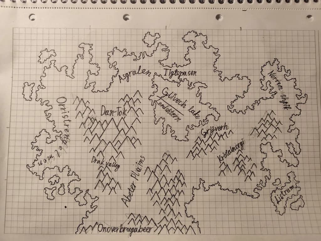 Fantasy Map Exploration