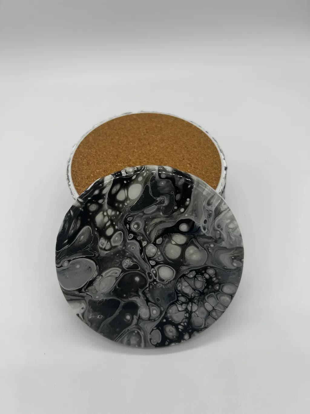 Black and White Coaster