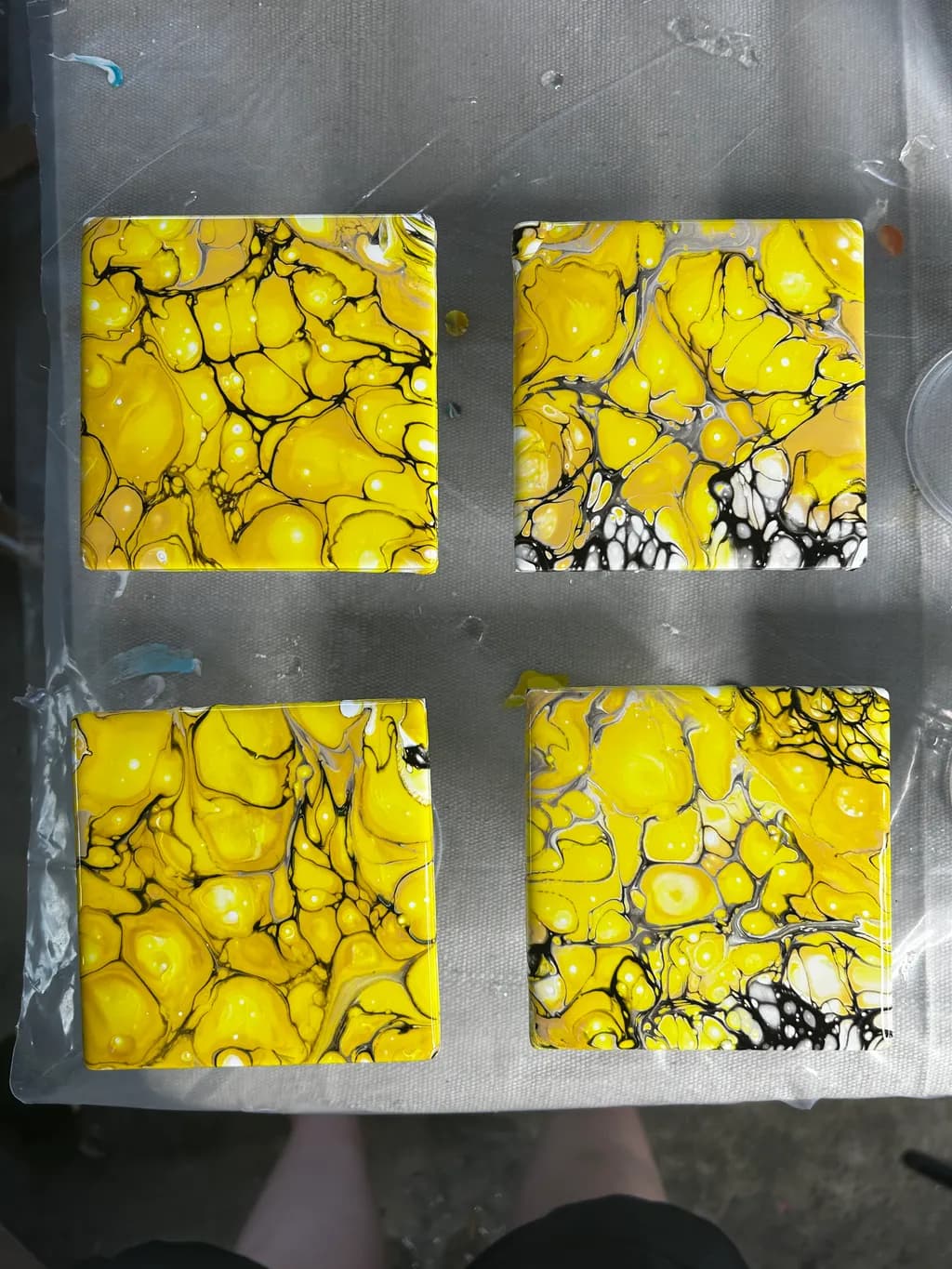 Yellow Marble Tiles