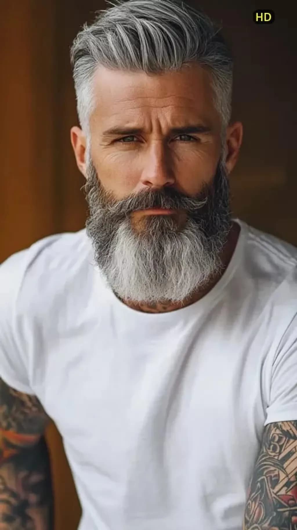 Bearded Elegance
