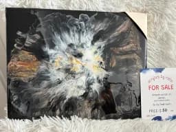 Resin Swirl Canvas