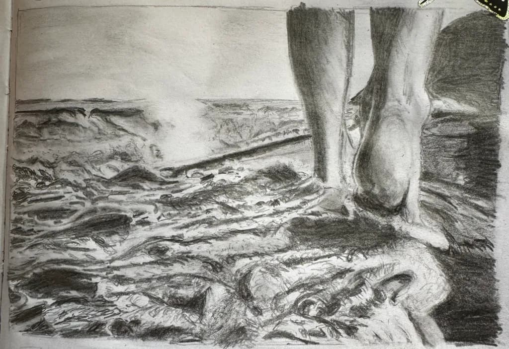 Barefoot on the Shore