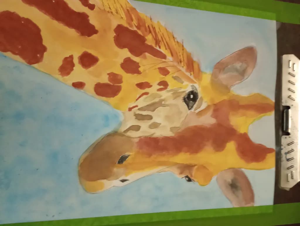 Giraffe Portrait
