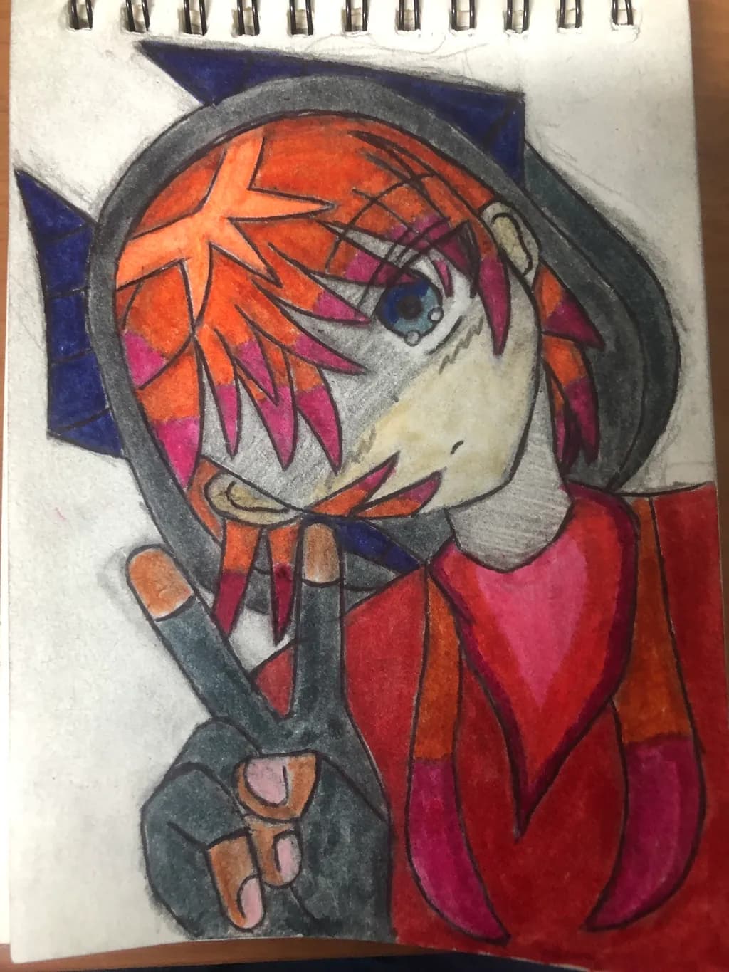 Peace Sign Portrait