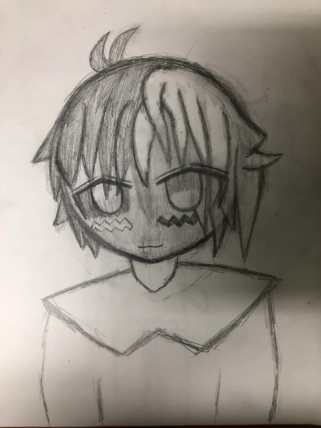 Creepy Character Sketch