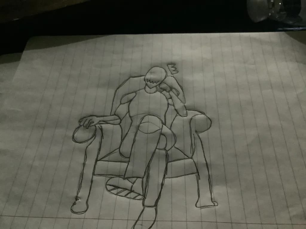 Contemplative Figure