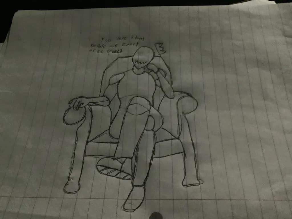 Contemplative Figure