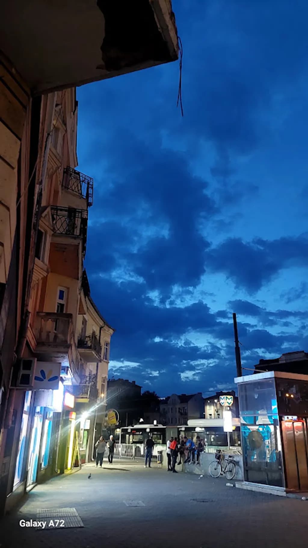 Twilight Streetscape