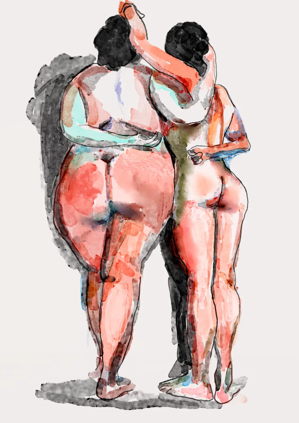 Acuarela Embrace