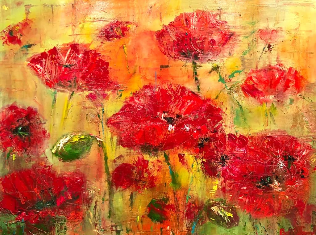 Crimson Blooms
