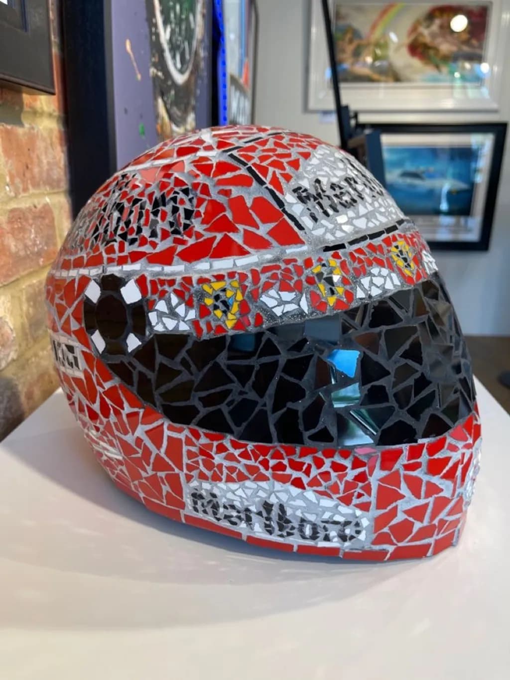 Mosaic Racer Helmet