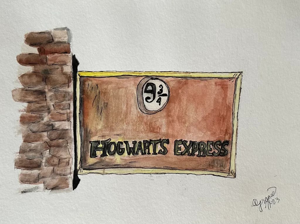 Hogwarts Express Sign