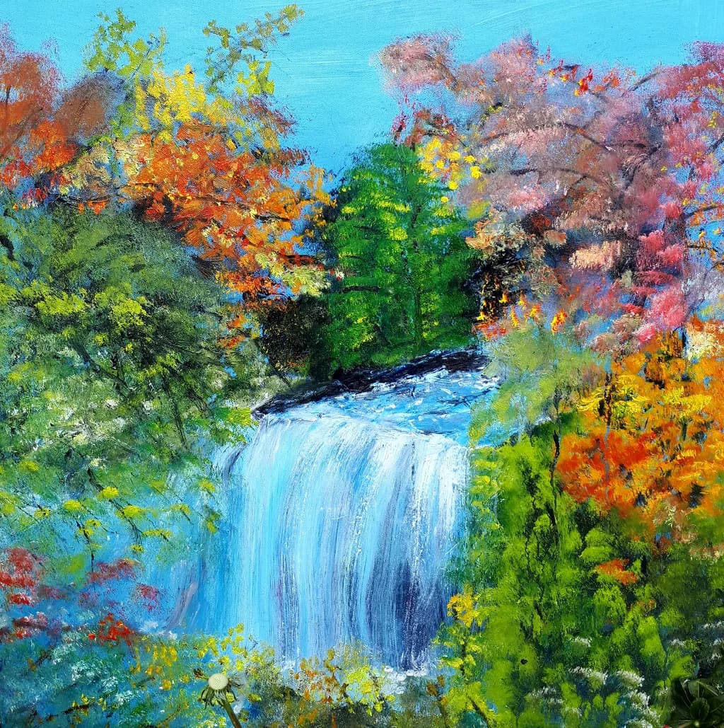 Autumn Cascade