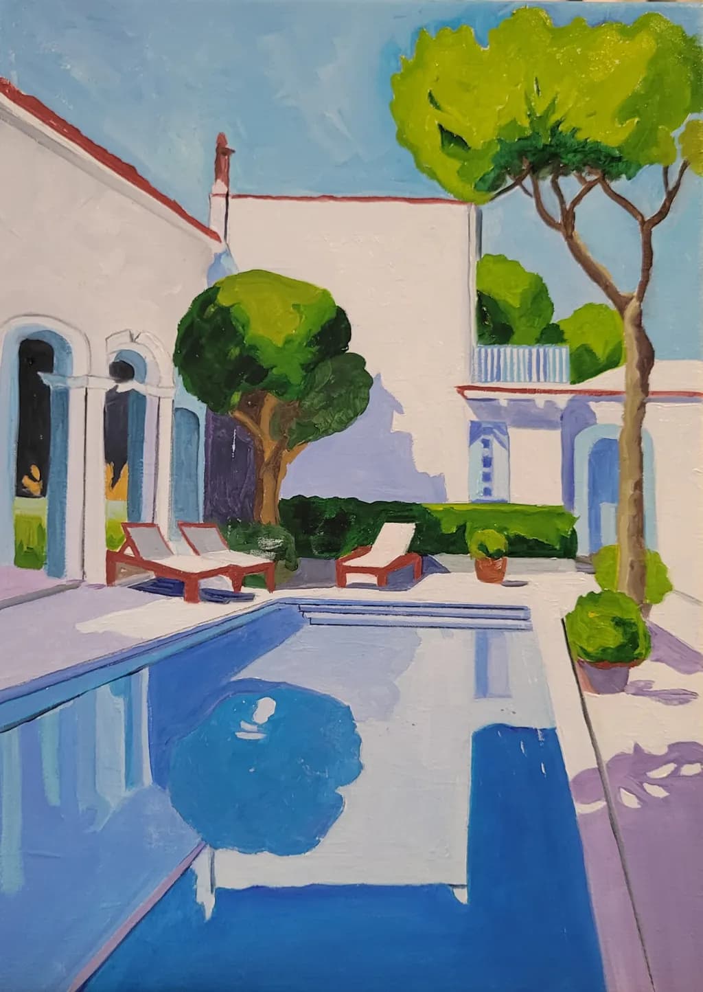 Poolside Retreat