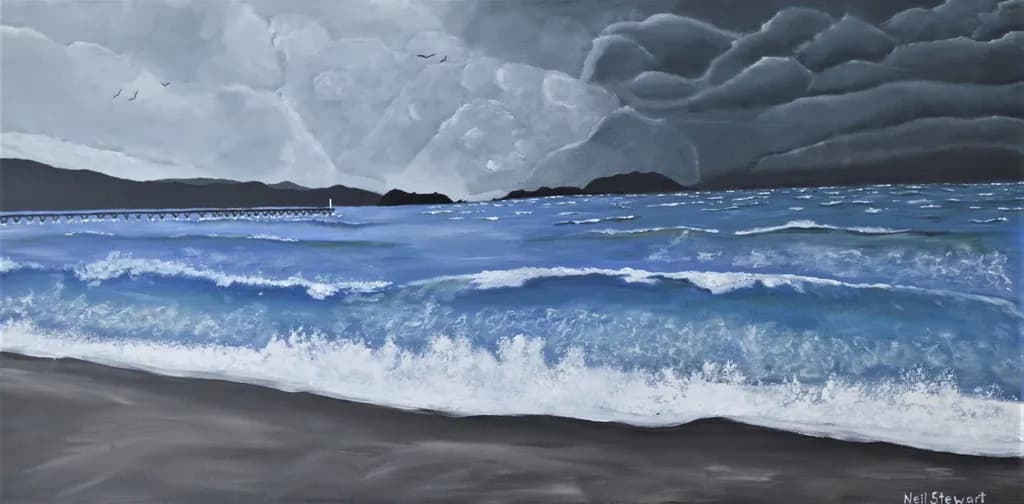 Stormy Ocean Waves